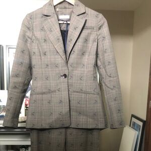 Altuzarra Tweed Suit with floral patern